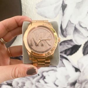 Rose Gold Michael Kors watch